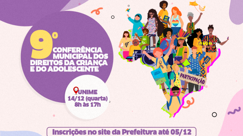 Em Lauro de Freitas, CMDCA abre inscrições para a 9ª Conferência Municipal dos Direitos da Criança e do Adolescente