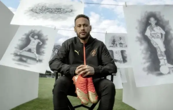 Neymar e Puma divulgam chuteira que craque usará na Copa do Mundo; confira