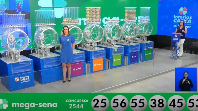 Mega-Sena, concurso 2.544: ninguém acerta as seis dezenas e prêmio acumula em R$ 100 milhões