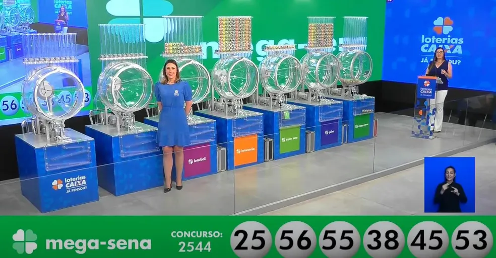 Mega-Sena, concurso 2.544: ninguém acerta as seis dezenas e prêmio acumula em R$ 100 milhões