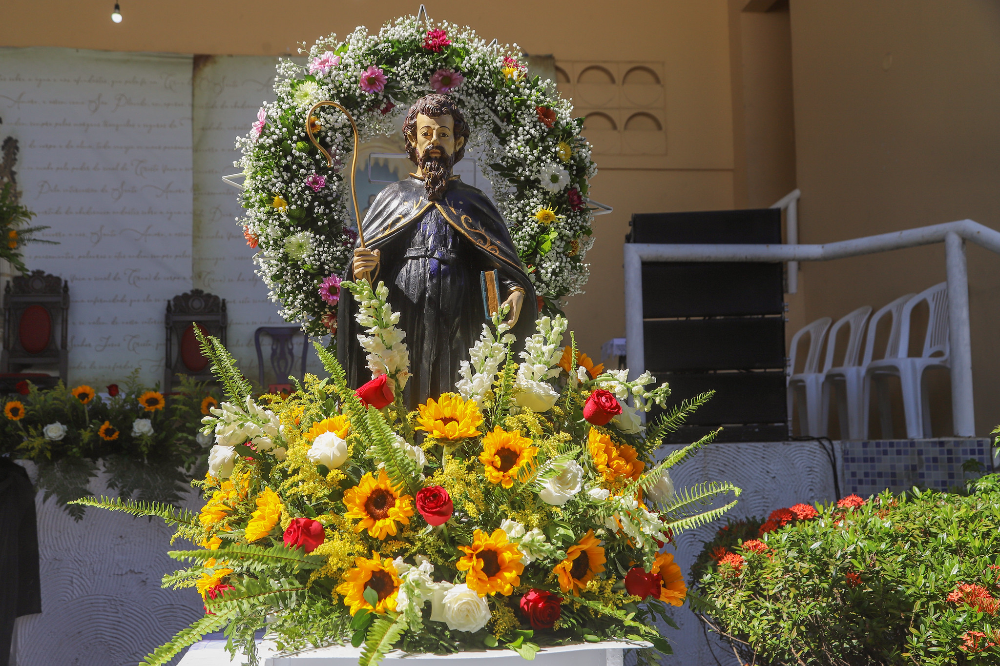Lauro de Freitas inicia comemorações ao padroeiro da cidade, Santo Amaro de Ipitanga; confira programação religiosa