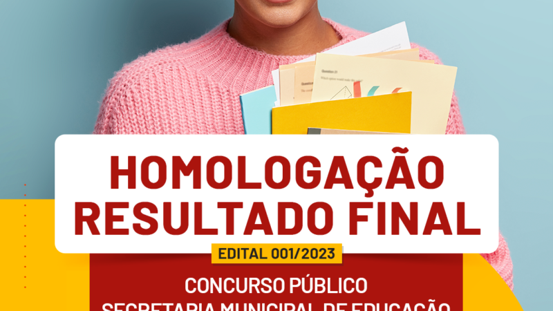 Prefeitura de Lauro de Freitas homologa resultado final do concurso da educação
