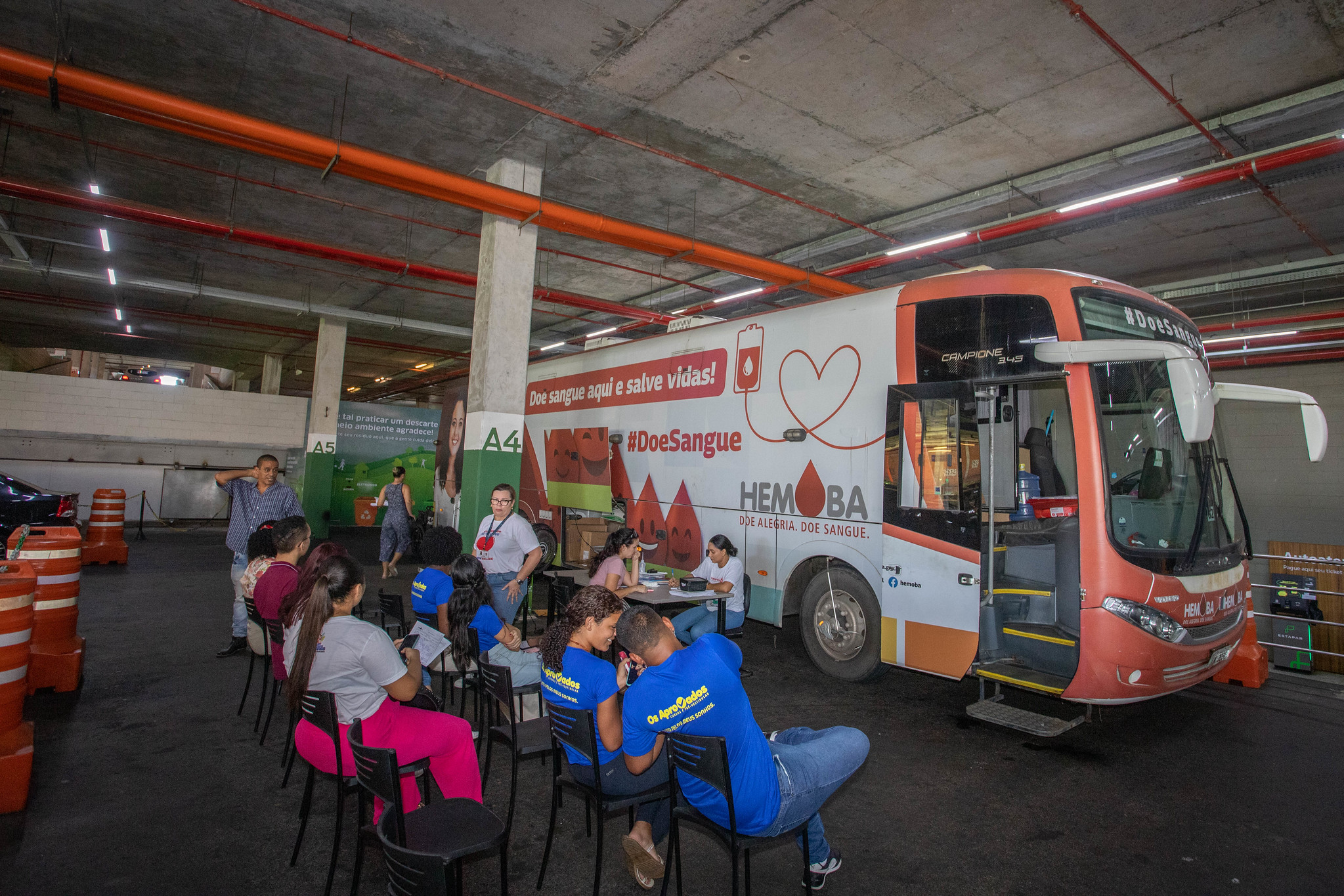 Pela 1ª vez, Hemóvel chega ao Parque Shopping Bahia em Lauro de Freitas; saiba como doar