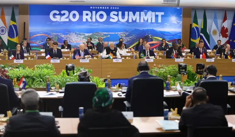 G20 muda a rotina do Rio de Janeiro